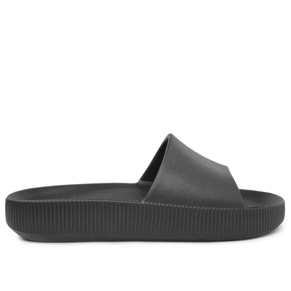 Chinelo Slide Plataforma Poofy - Usaflex